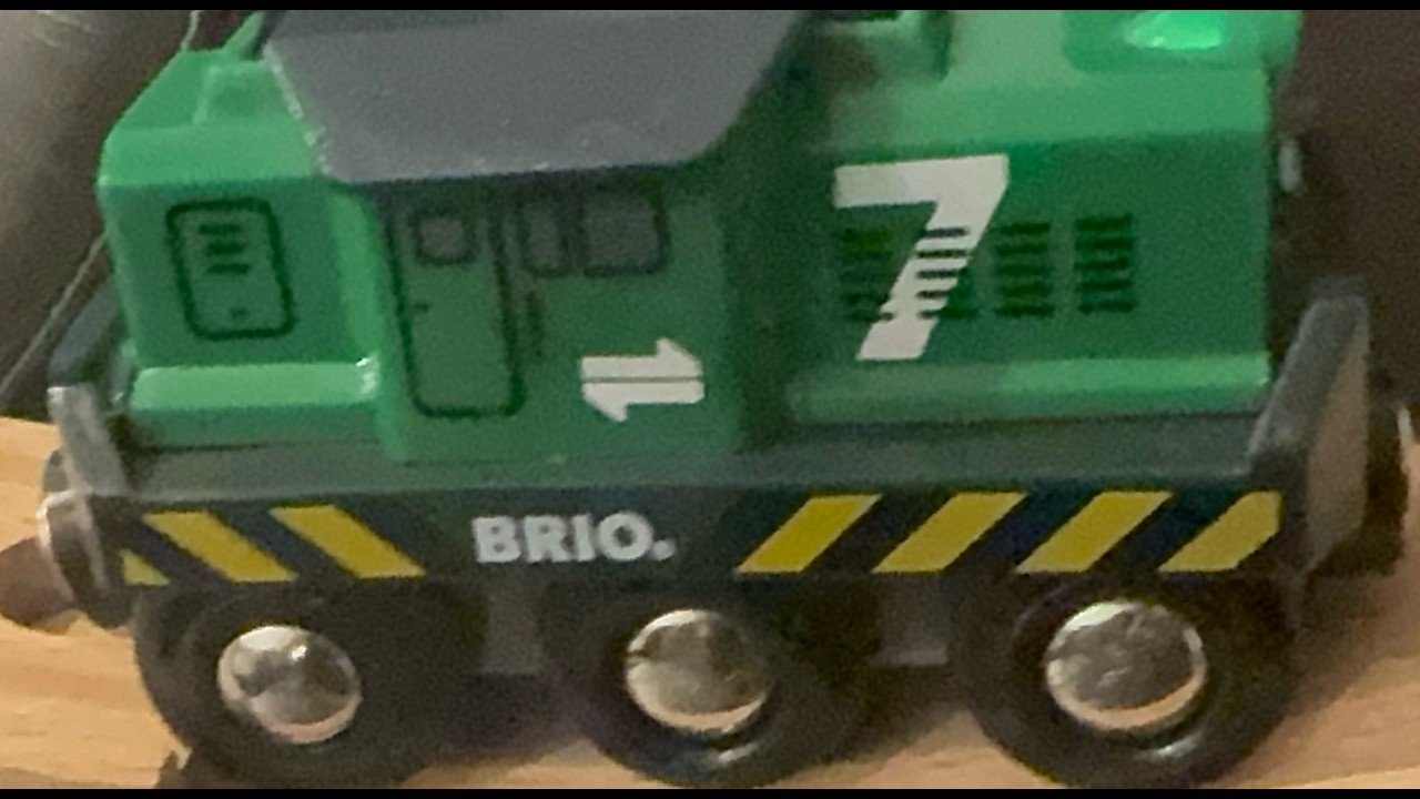 Green Brio Train #7 BIG CRASH! 🚂 Double Flips & Epic Rolls!
