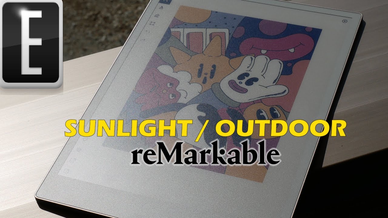 EINK Gallery 3 OUTDOOR TEST Remarkable Paper Pro