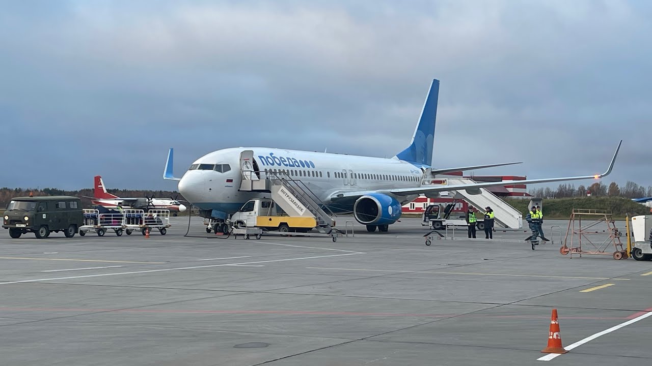 Boeing 737-800 | а/к Победа | Рейс Петрозаводск - Москва Внуково