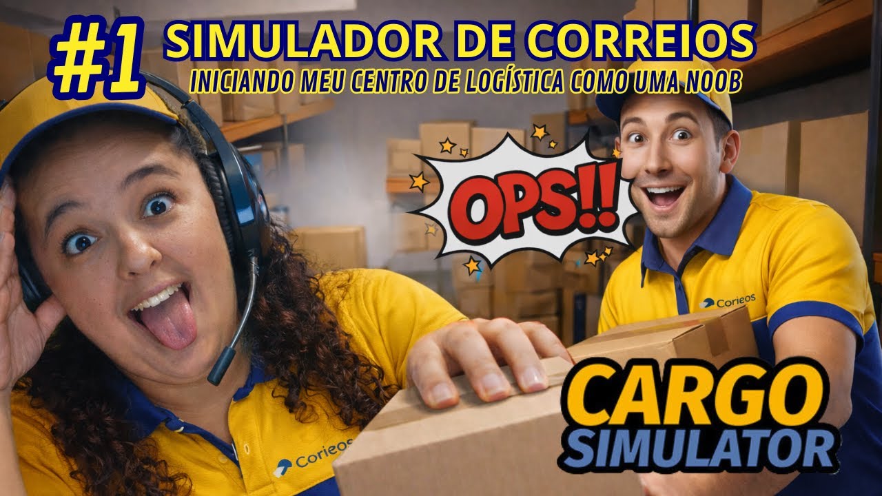 Era só organizar e entregar caixas… - Cargo Simulator #01
