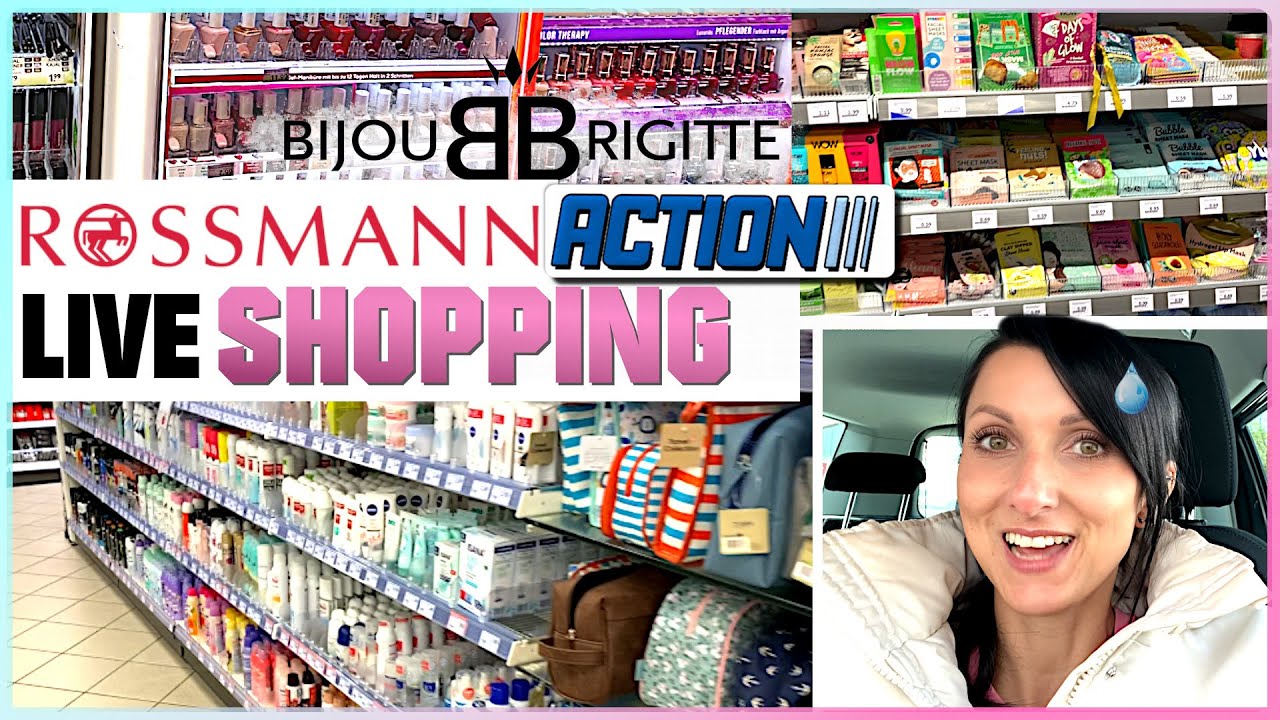😍 MEGA LIVE Shopping in 6 Geschäften! ACTION, ROSSMANN, BIJOU BRIGITTE, REWE und Kaufland | VLOG