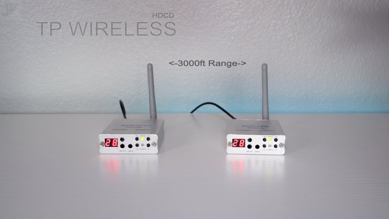 TP Wireless - Long Range HDCD Audio - Transmitter Receiver