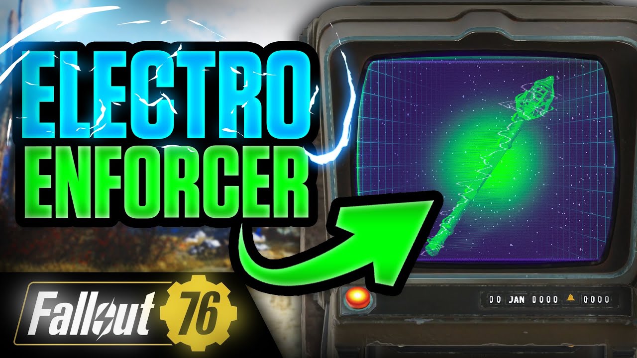 ELECTRO ENFORCER - Full Guide - Location, Plan, Mods, Stats, Legendary - Fallout 76