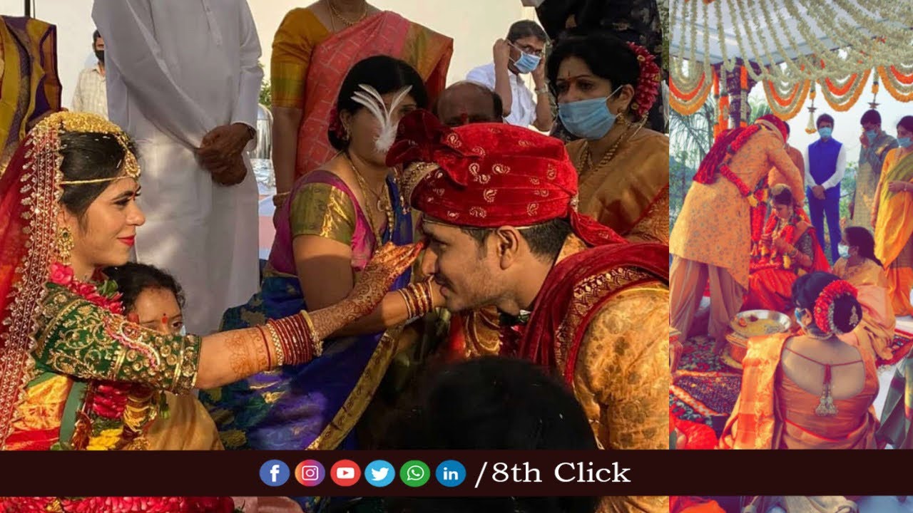 Hero Nikhil and Pallavi Wedding Visuals || Actor Nikhil || Pallavi Varma || 8th Click