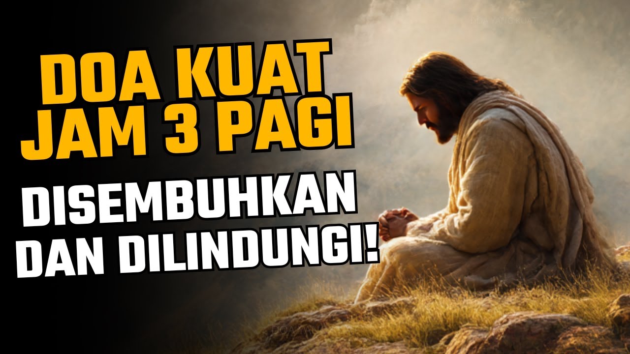 DOA KUAT JAM 3 PAGI &ndash; UNTUK MENYEMBUHKAN SEGALA RASA SAKIT DAN PERLINDUNGAN