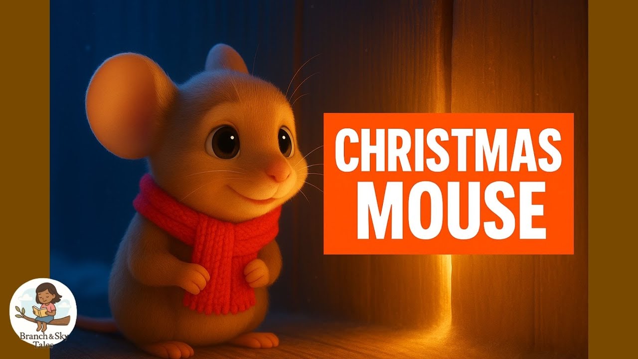 “The Christmas Mouse & the Midnight Cheese Feast | A Magical Pixar-Style Story for Kids”