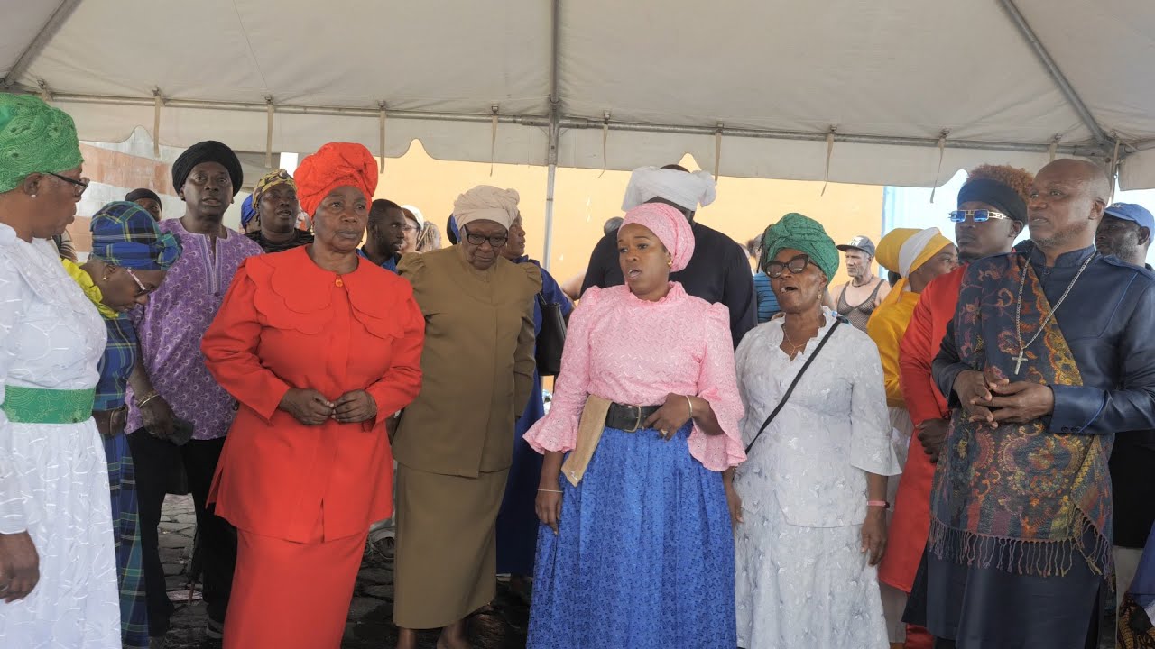 Spiritual Baptist Open Air Service in Kingstown (St. Vincent) 2023 Part 1