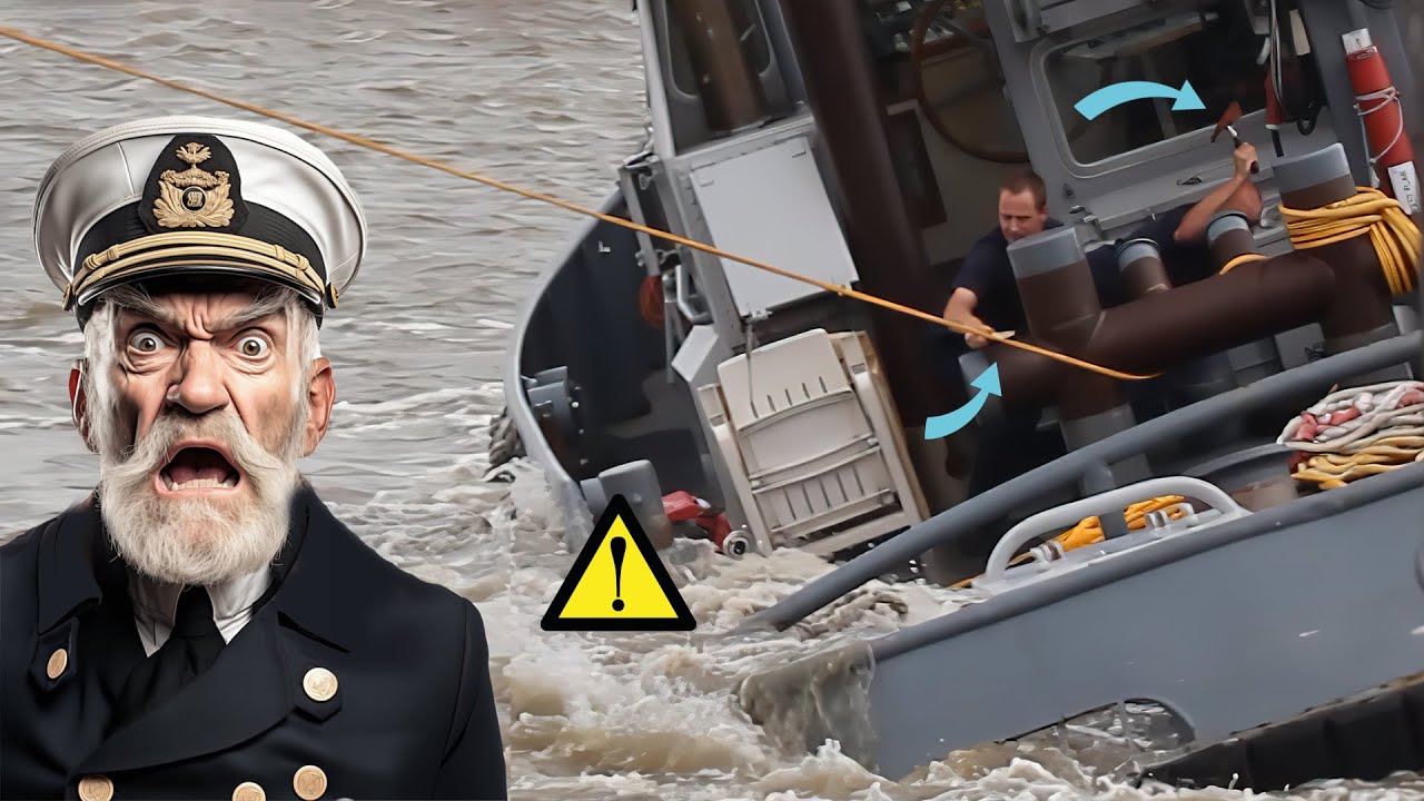 Tugboat Capsizing Crisis! (extra footage)