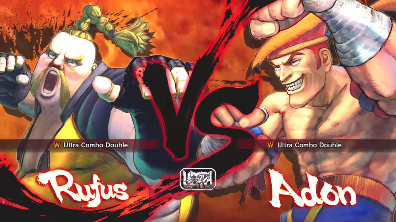 Ultra Street Fighter 4 - Rufus Vs Adon [Hardest]
