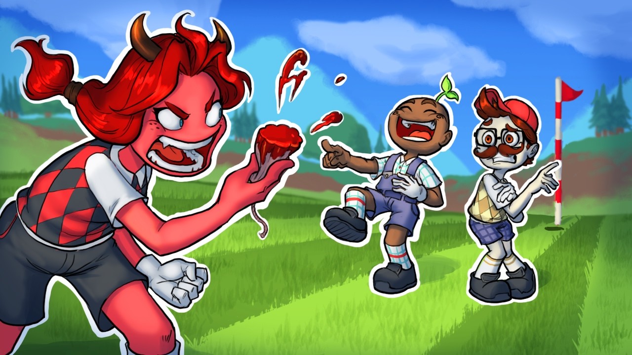 Tampon Rocket RAGE in Super Battle Golf