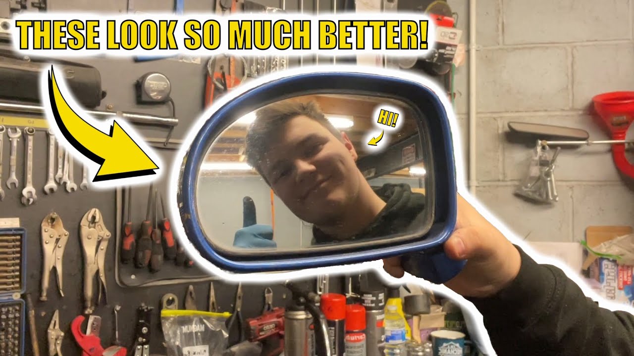 FIXING THE MIRRORS ON MY MITSUBISHI GTO *FINALLY*