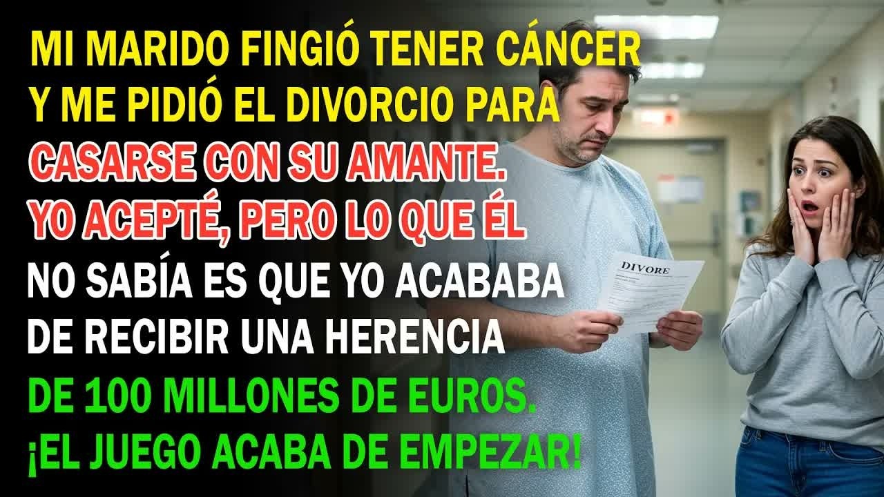 Mi Marido Fingió Cáncer Para Pedirme El Divorcio  Acepté  ¡Feliz, Corrió A Casarse Con Su Amante
