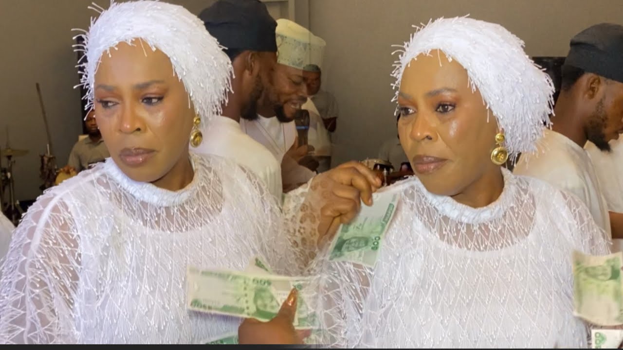 AMAZING! SEE HOW NOLLYWOOD STARS FAMILY AND FRIENDS MAKES MONEY SPEAK ON ACTRESS FATHIA BALOGUN@BDAY