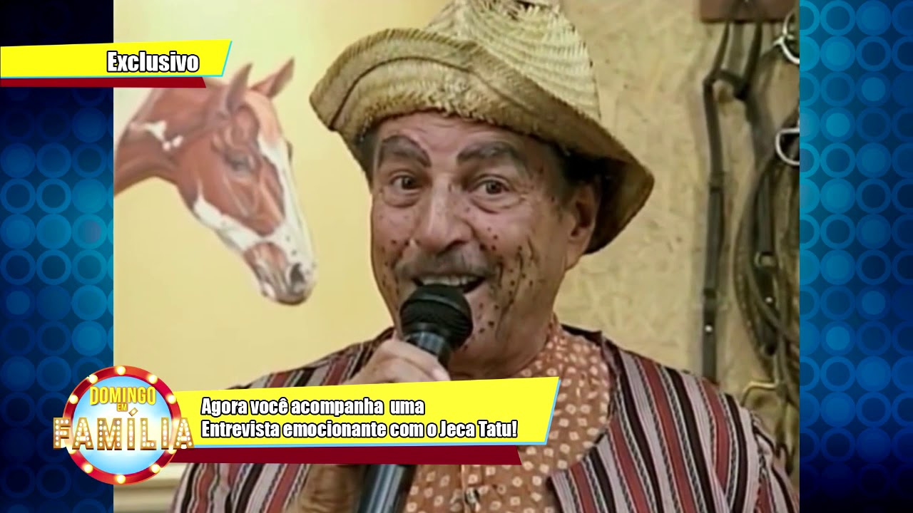 Veja a emocionante Historia do Jeca Tatu -  Programa Domingo em Fam&iacute;lia HD
