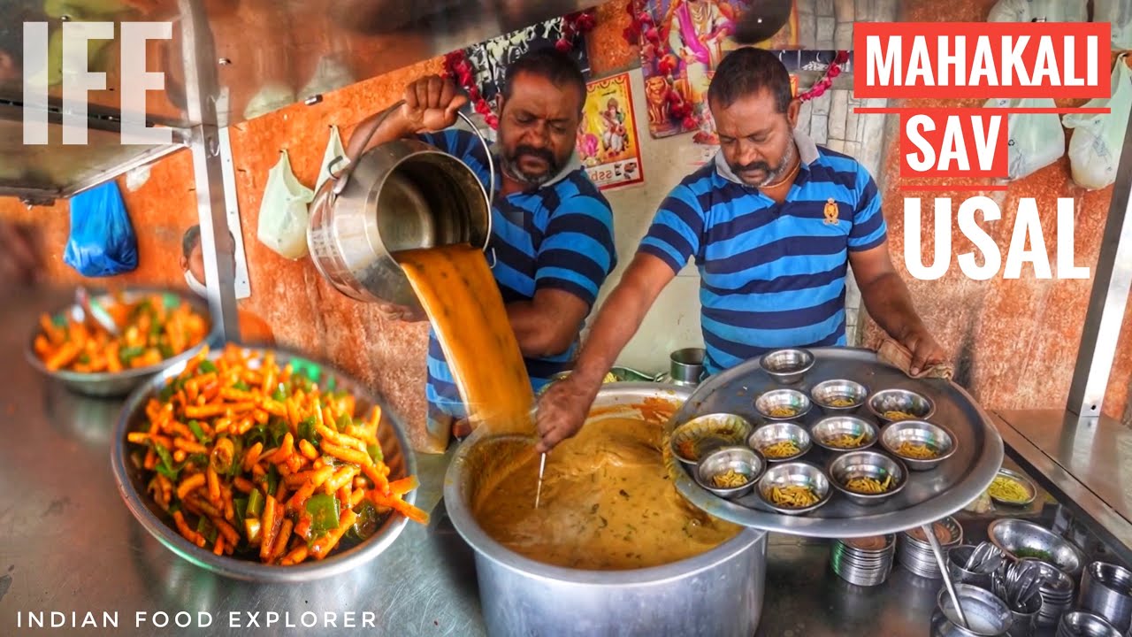 Test of Vadodara Mahakali Sev Usal Rs 20/- Only | Vadodara Street Food
