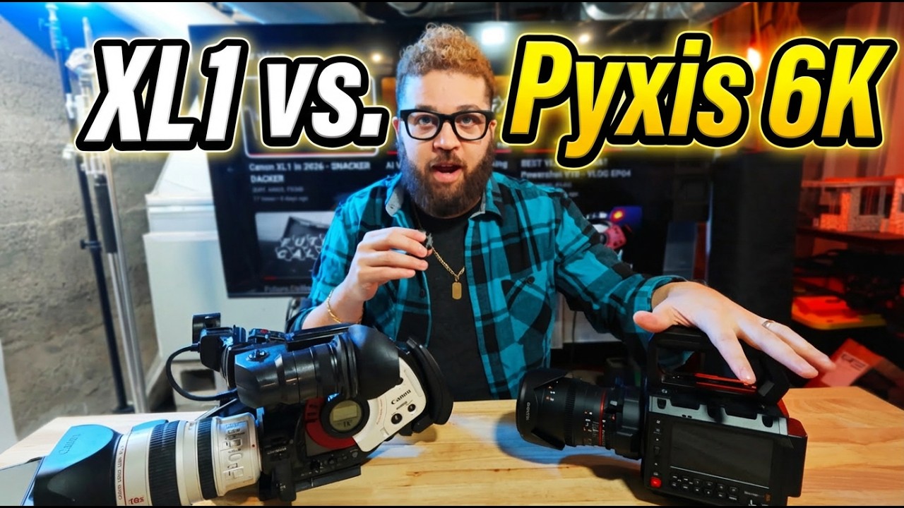 Pyxis 6K vs Canon XL1 in 2026