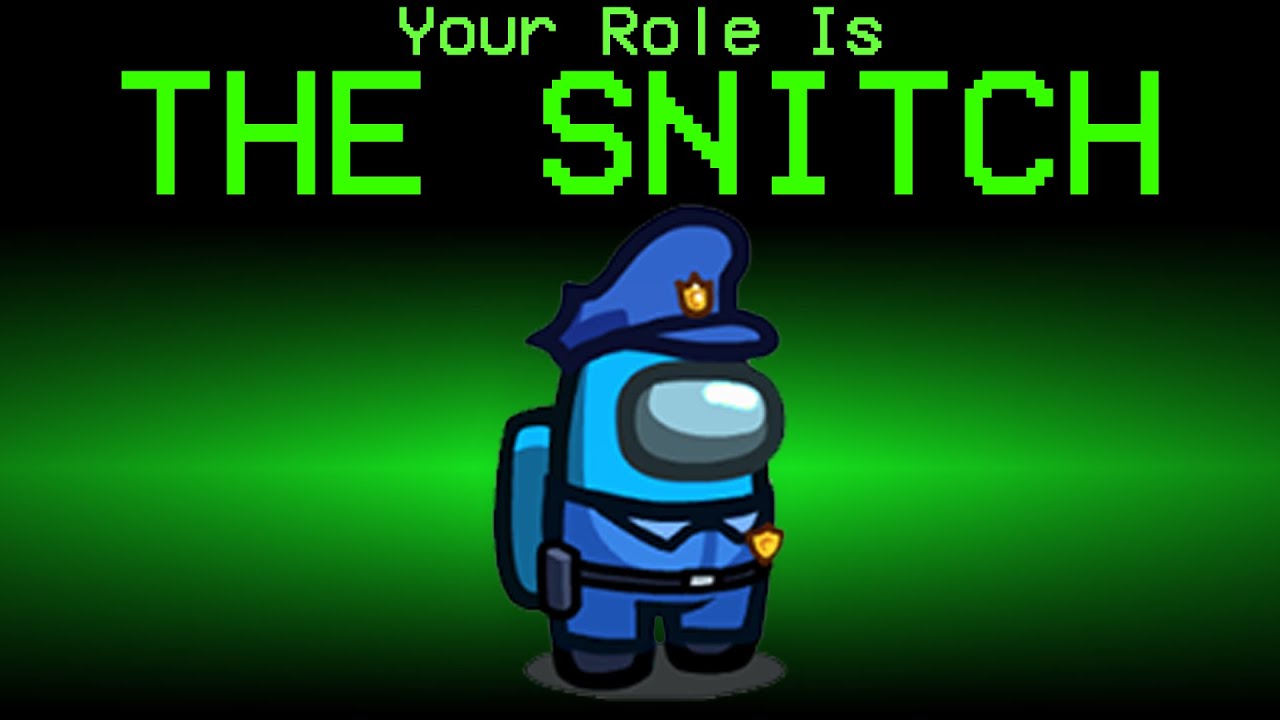 Cheating With THE SNITCH Role In Among Us