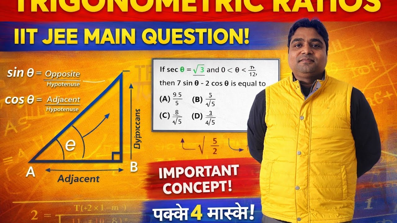 Trigonometric Ratios And Identities  Lecture 1#jeebatch #maths #maths #