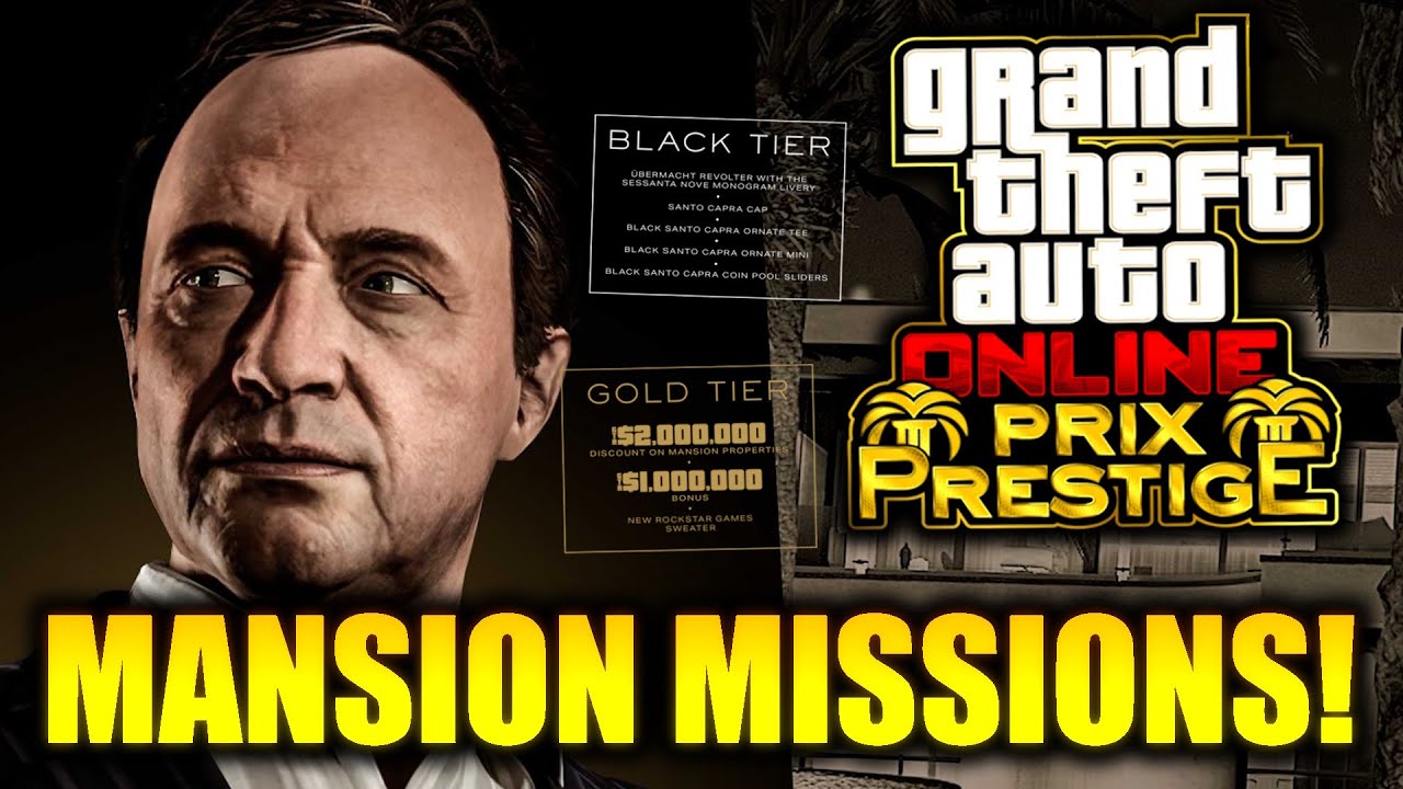 GTA Online: NEW MANSION MISSIONS, Unlocks, VIP Program, and More! (BIG Event Week)