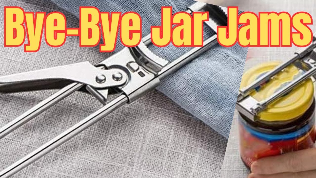 Adjustable Jar Opener | Your Solution to Stubborn Jar Lids! 🔧🍯