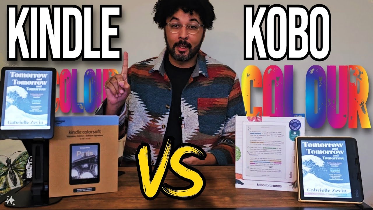 Kindle vs Kobo: The Colour E-Ink Showdown