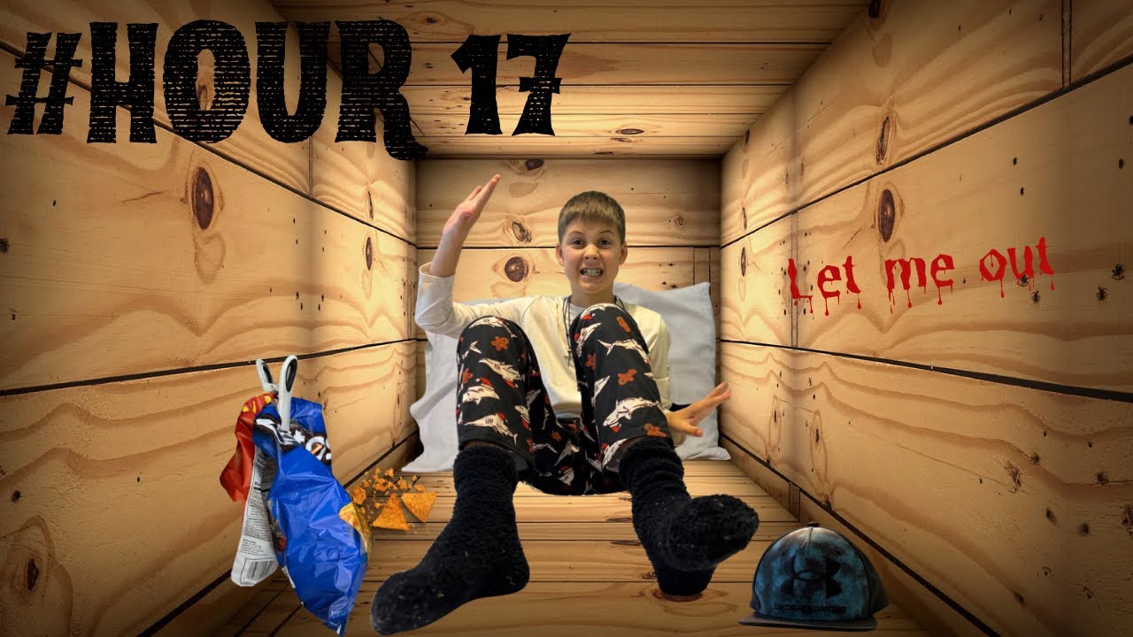 I Spent 24 Hours In A Coffin!