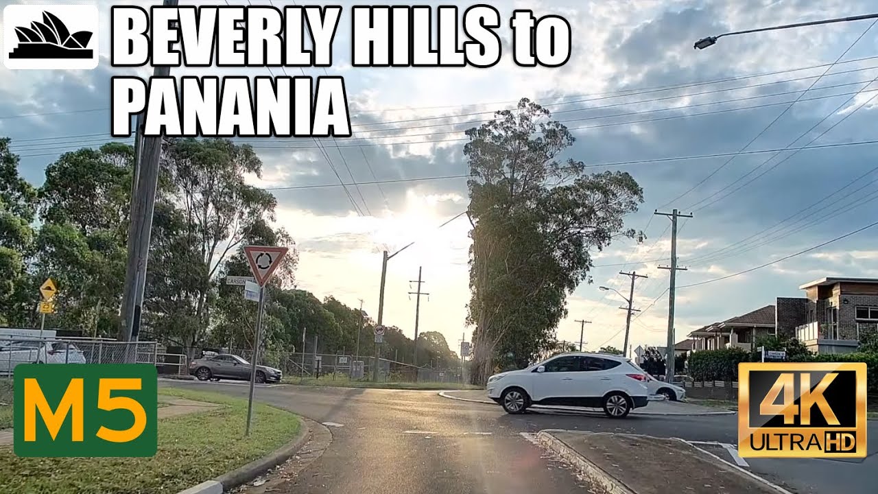 4K Sydney drive: Beverly Hills to Panania via M5