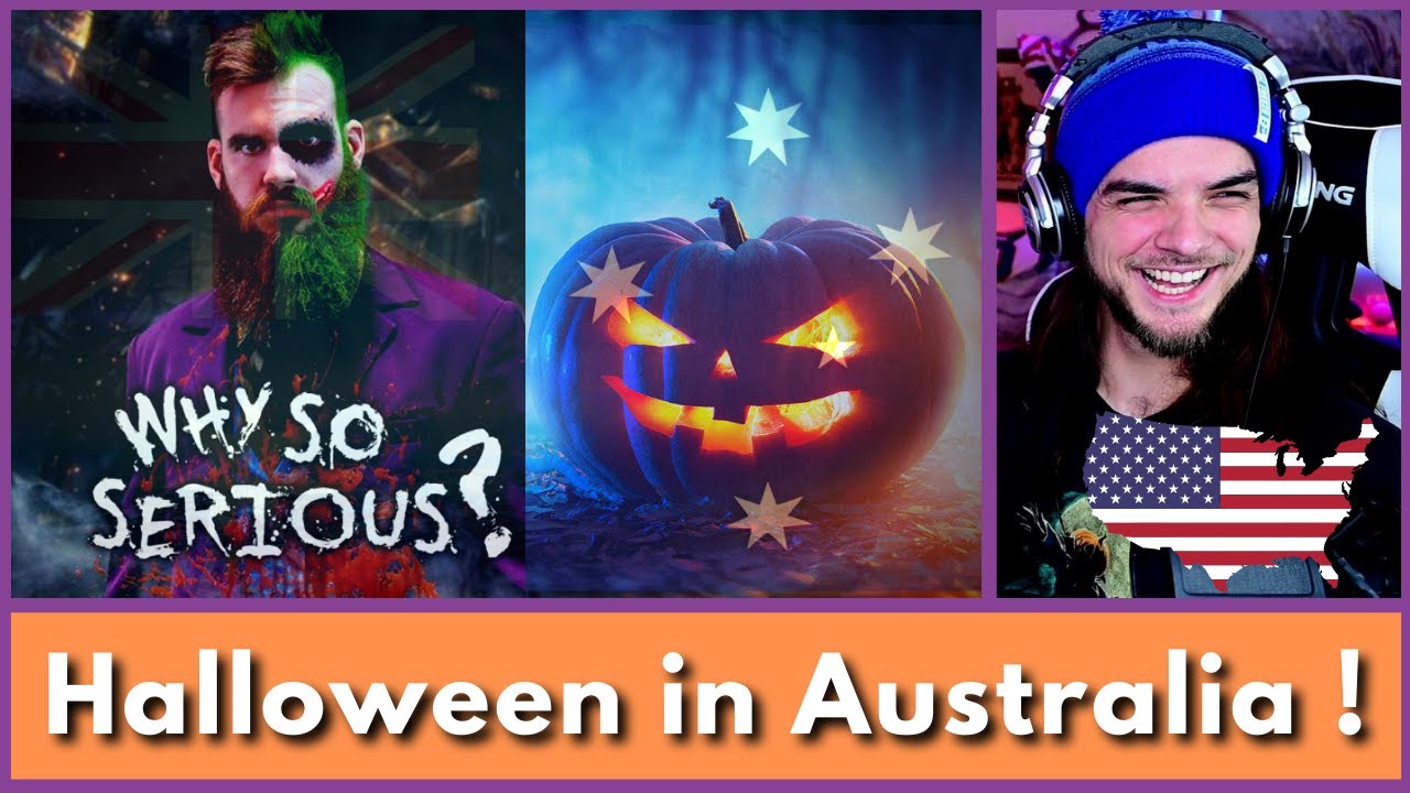 HALLOWEEN IN AUSTRALIA (Isaac Butterfield) AMERICAN REACTS
