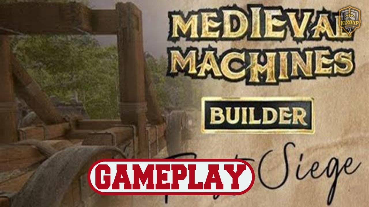 Medieval Machines Builder - First Siege - Gameplay No Commentary [PC]