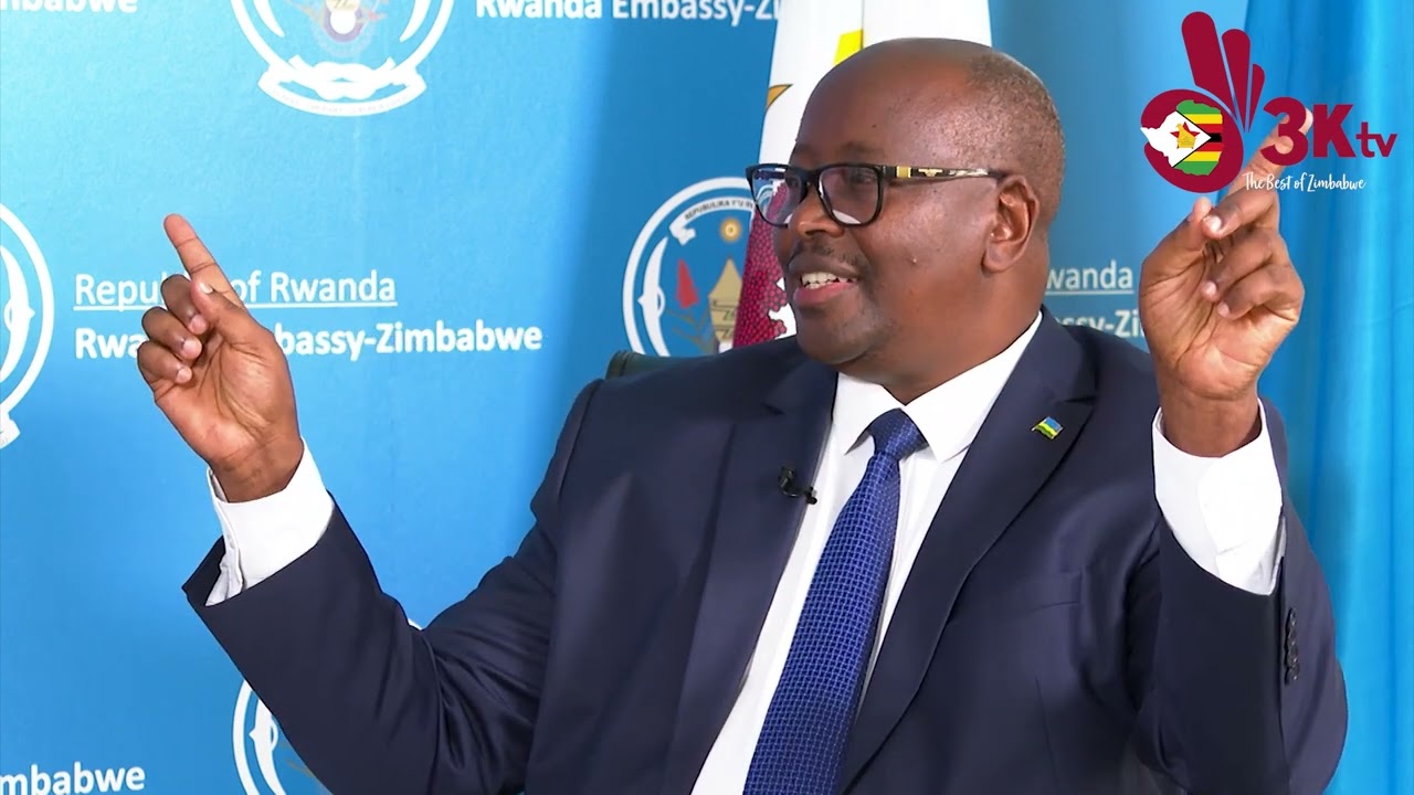 DIPLOMAT COUCH: H E JAMES MUSONI, Ambassador of Rwanda