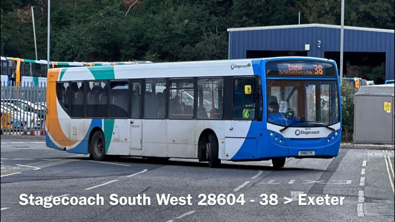 Stagecoach 28604 Scania K230UB E300 SV61CYC - A38 Thrash 