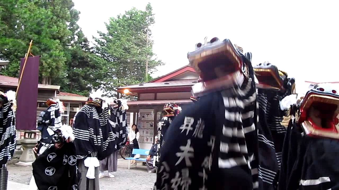 八戸三社大祭　法靈神楽.mov