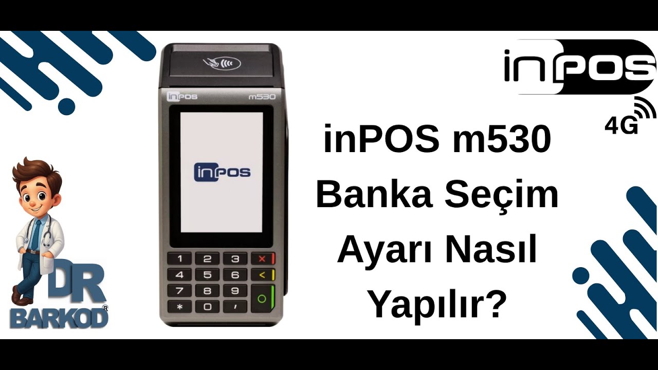 inPOS m530 | Banka Seçim Ayarı Nasıl Yapılır?