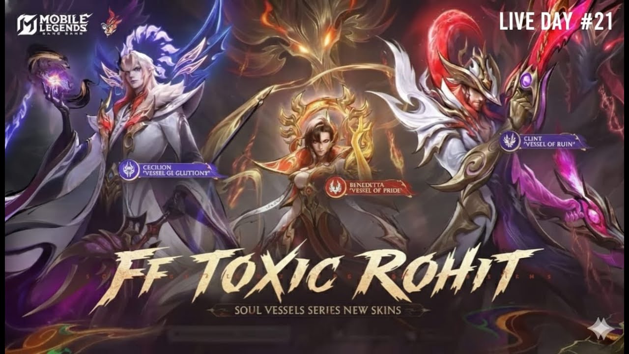 🔴 LIVE MOBA RANK PUSH | Day 21 | MOBILE LEGENDS: BANG BANG 😈💪