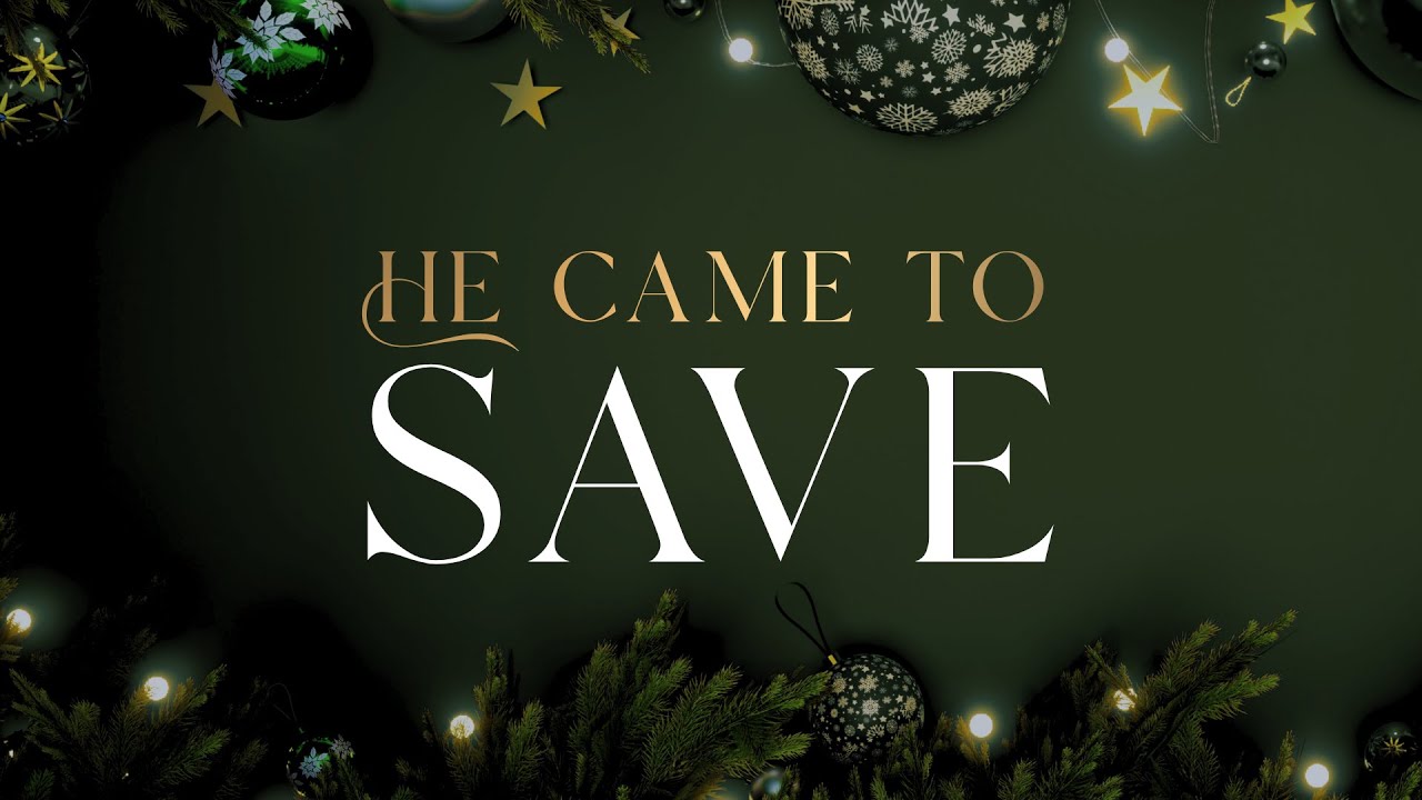 Thursday Night Bible Study #TNBS - Christmas Day Special (Jesus Came To Save Us)