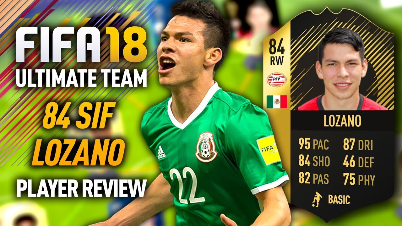 FIFA 18 SIF LOZANO (84) *95 PACE* PLAYER REVIEW! FIFA 18 ULTIMATE TEAM!