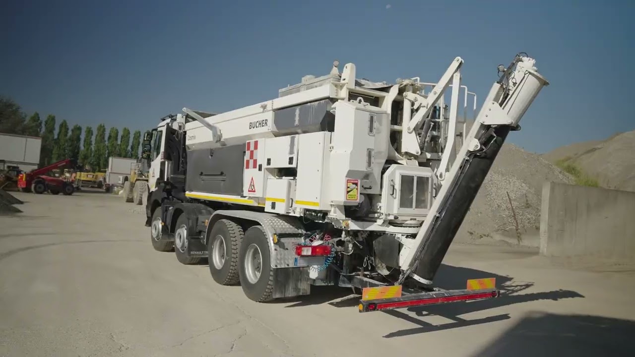 Meet the future of concrete: Bucher Cosmix