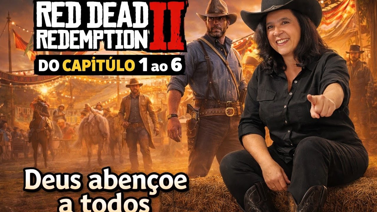 [Red Dead Redemption 2 ][#PS4#] Cap: 1 ao 6 Desbloqueando o Mapa, Explorando e Finalizando o Cap: 2