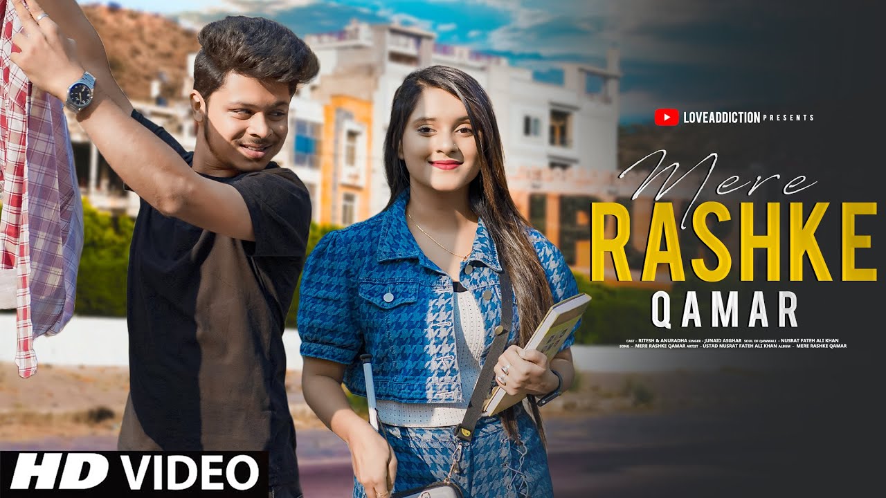 Mere Rashke Qamar Tu Ne Pehli Nazar  | Cute Romantic Love Story | Junaid Asghar Hindi Songs | 2022