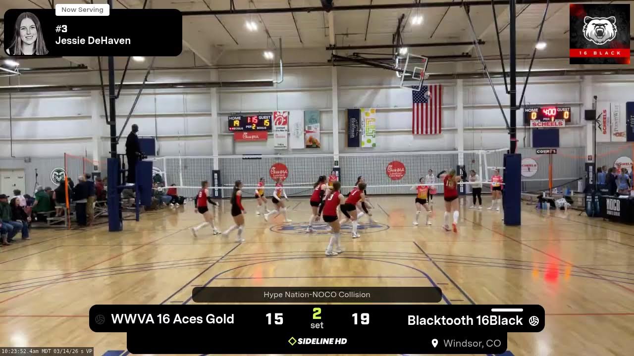 Blacktooth 16Black vs. WWVA 16 Aces Gold (2026.03.14)