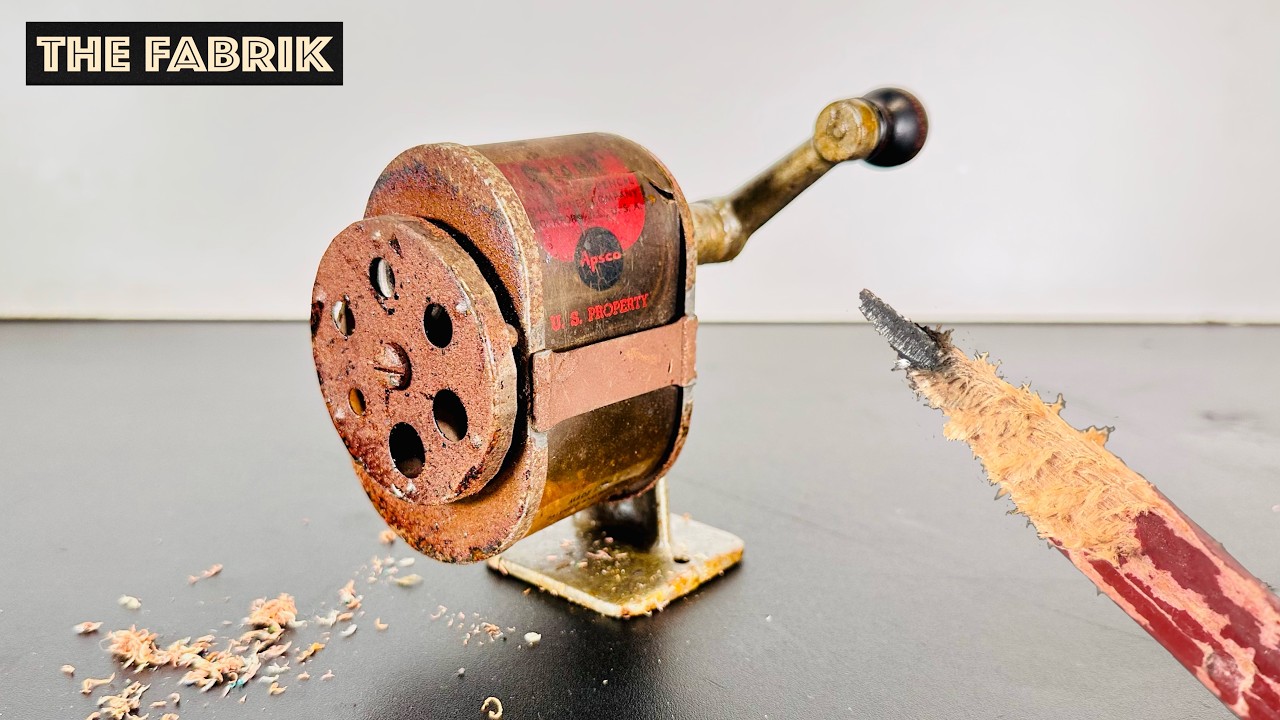 1920's Pencil Sharpener 'GIANT' - Restoration ✏️