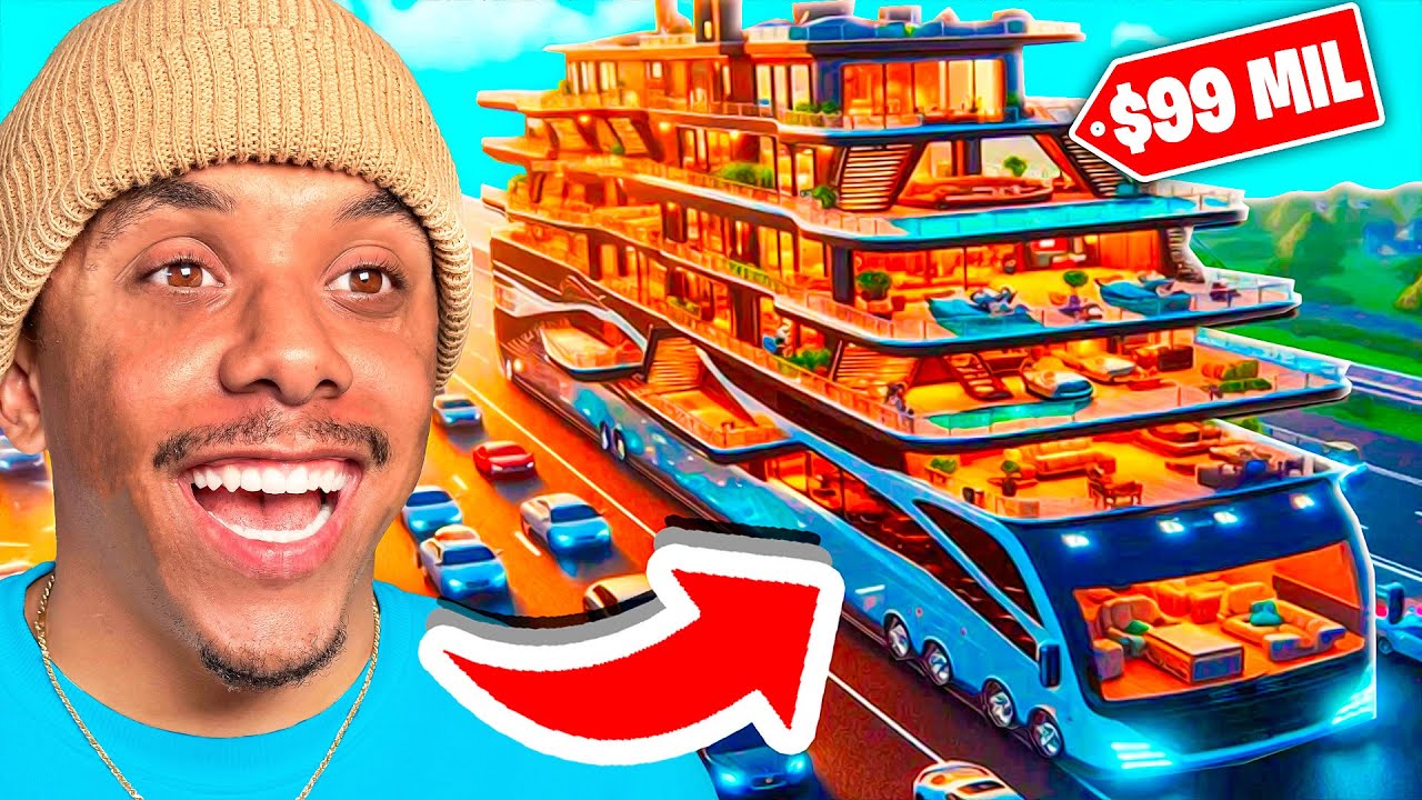 I Built The RICHEST MEGA LUXURY BUS TYCOON in Roblox!