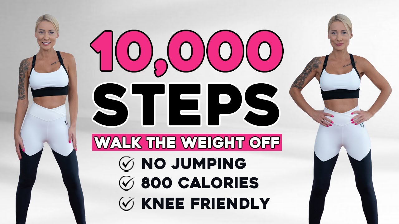 🔥10000 STEPS WALKING WORKOUT🔥 | 10K Steps Challenge! 1 Hour Fat🔥 Burning Endurance Knee Friendly🔥