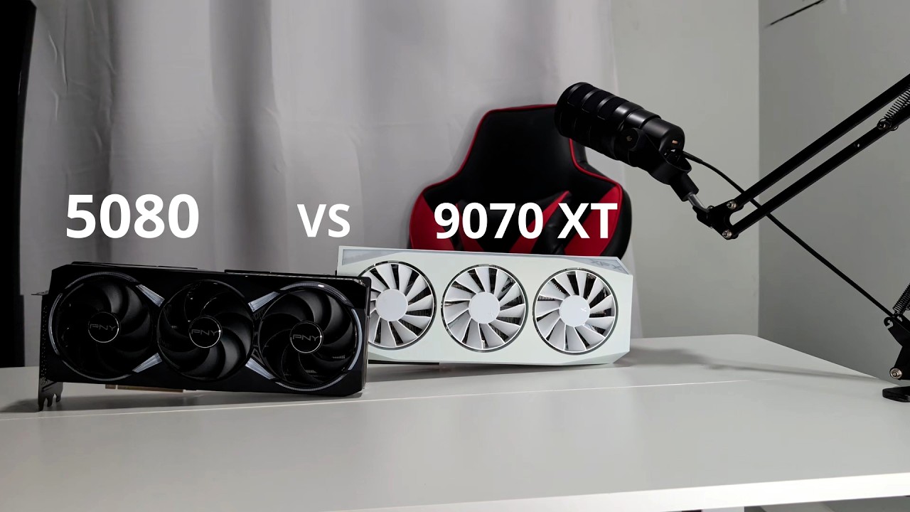 9070 XT vs 5080 | 17 Games Benchmark With Latest Drivers