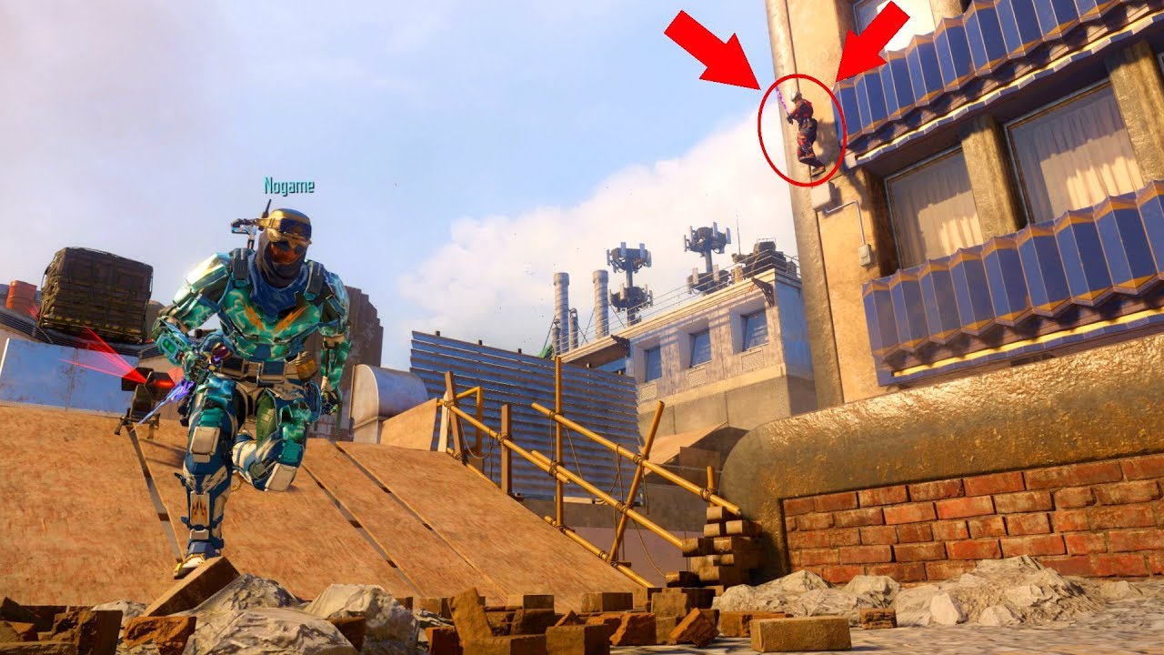 EXTREMELY SNEAKY GLITCH HIDING SPOT!!! HIDE N' SEEK ON BLACK OPS 3