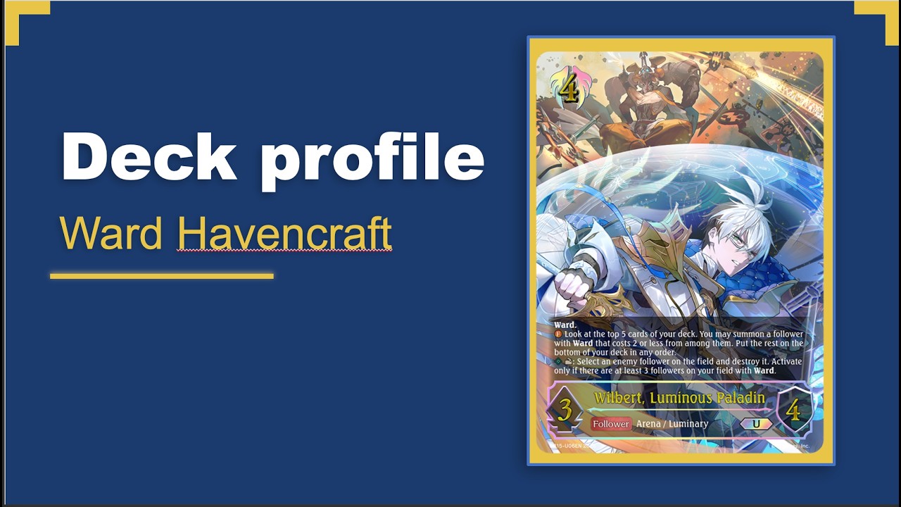 [Shadowverse Evolve] BP15 Deck Profile - Ward Haven