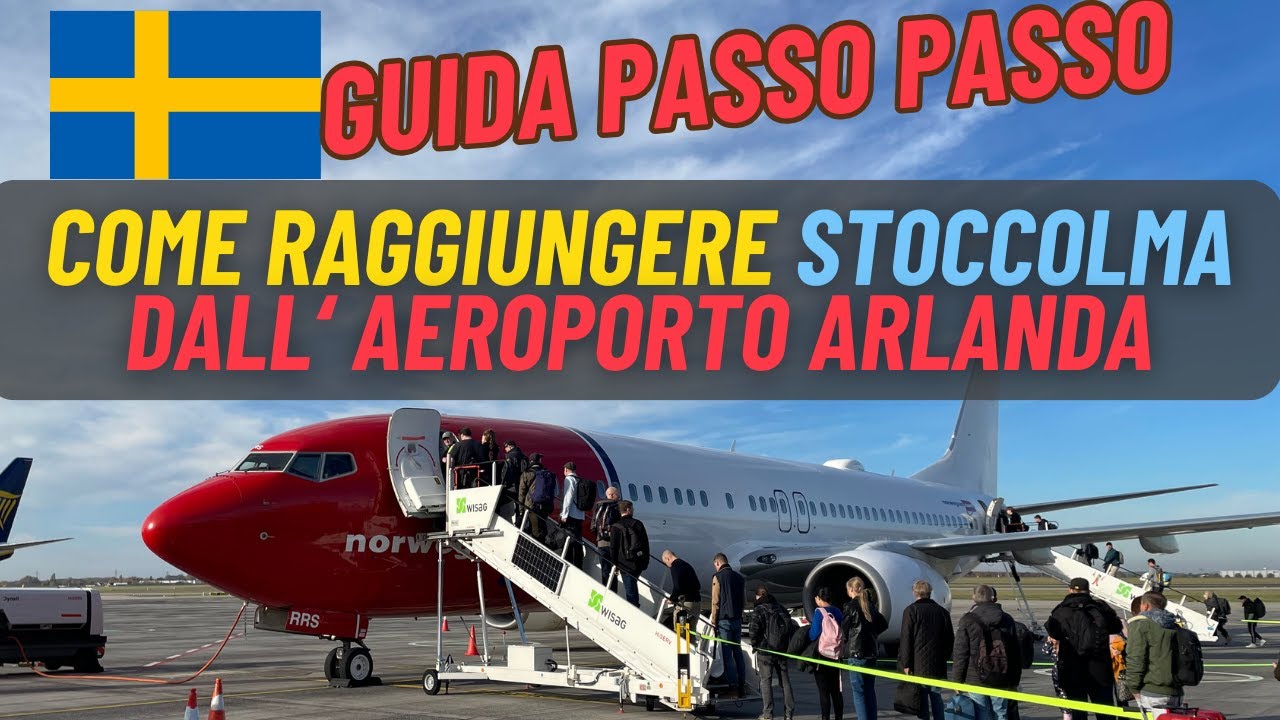 Come raggiungere Stoccolma dall'aeroporto | Collegamenti da Arlanda