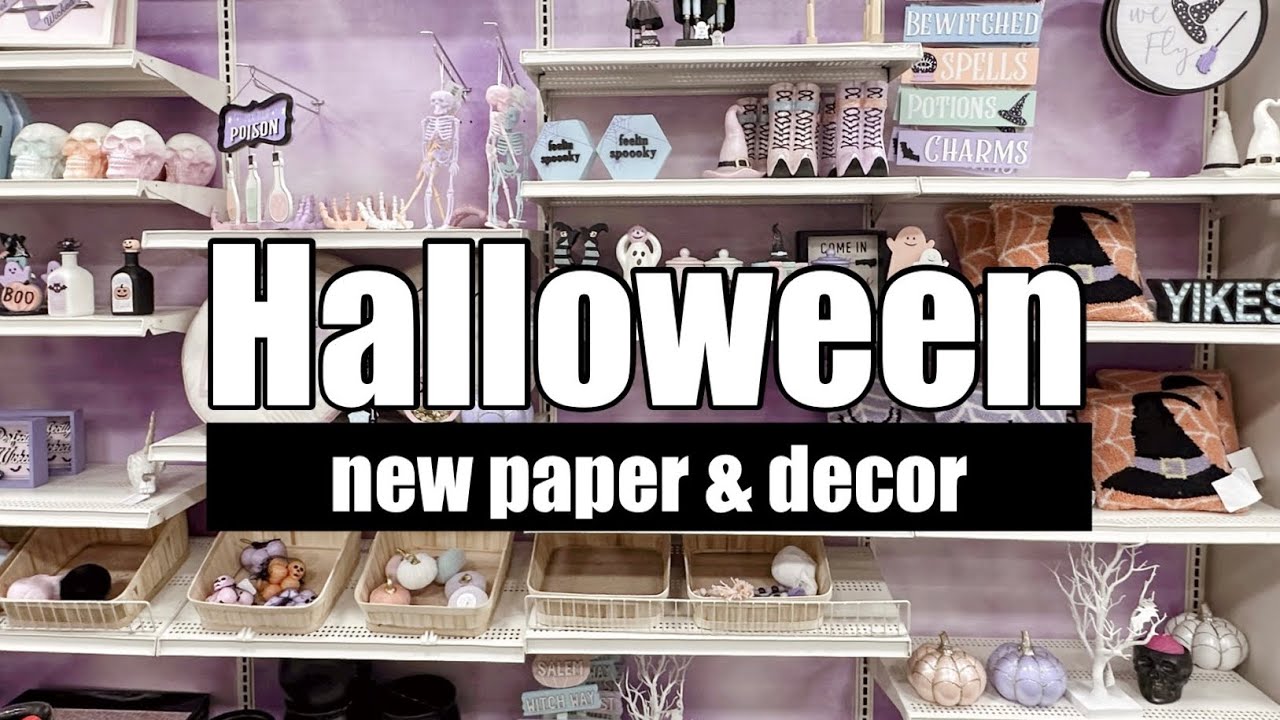 Halloween at Michael&rsquo;s | New Paper Pads & Decor!!