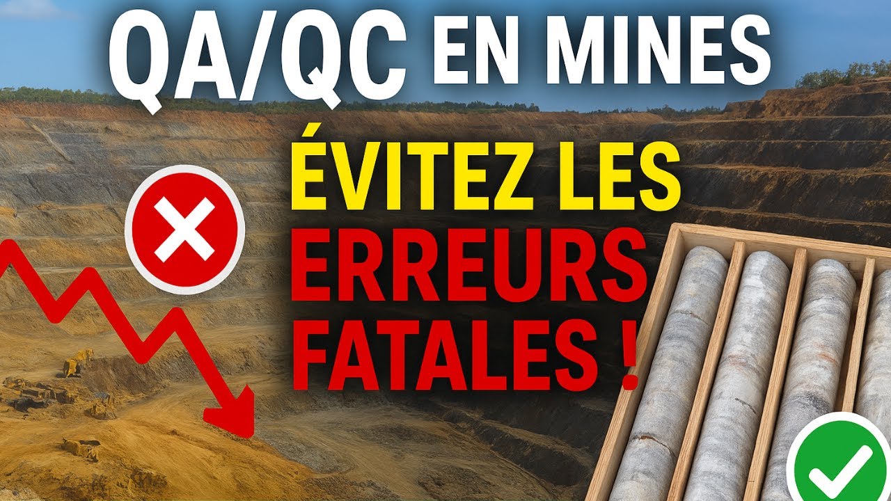 QA/QC en Mines : Assurez la Fiabilité de vos Données Minières !