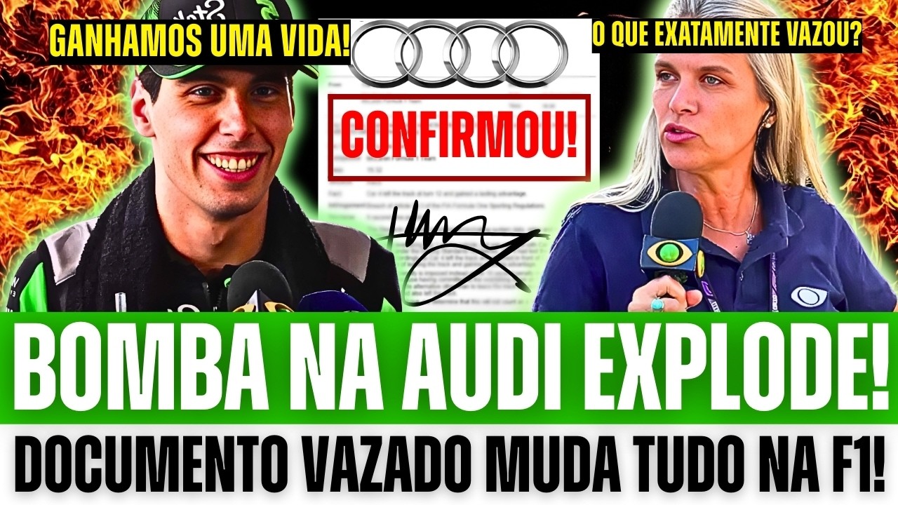 🚨 BORTOLETO FAZ JOGADA DE MESTRE NA AUDI! GP DA CHINA CAUSA REVIRAVOLTA NA F1!